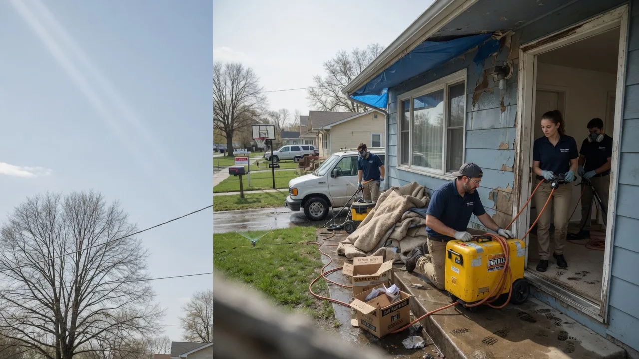 Basement Flood Cleanup in Sims, AR near me